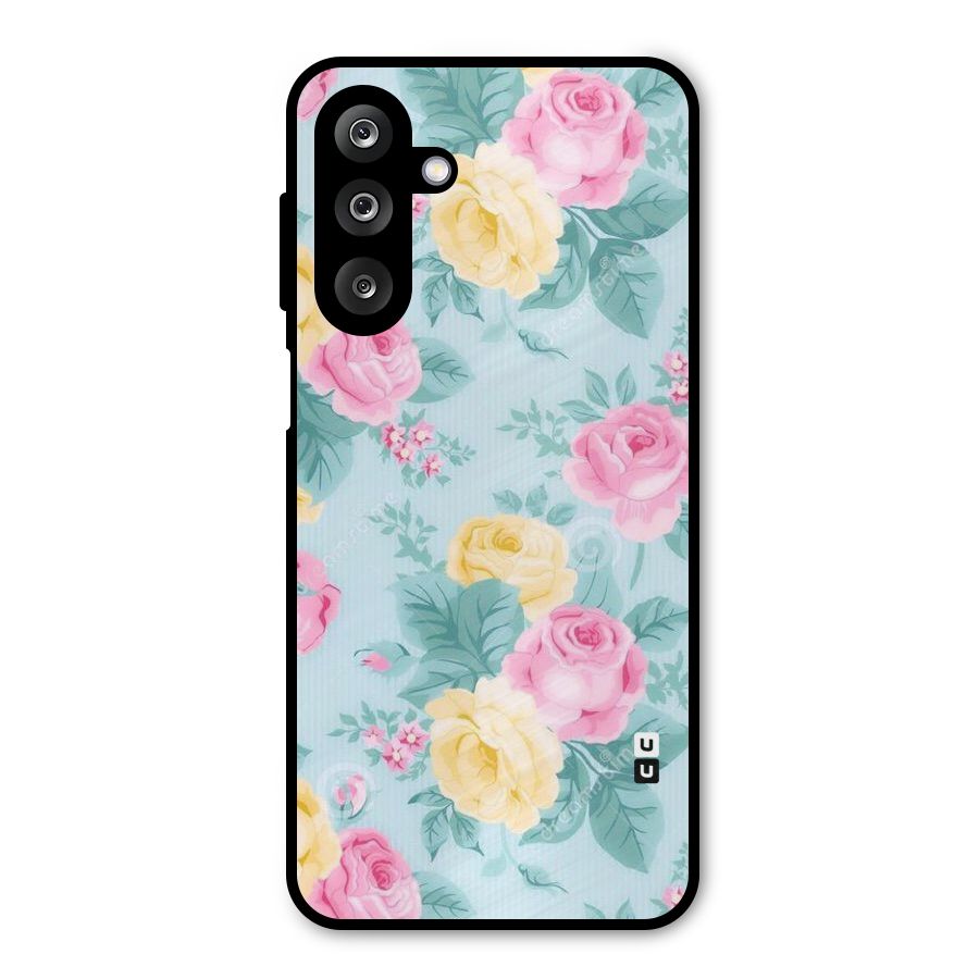 Vintage Pastels Metal Back Case for Galaxy M36