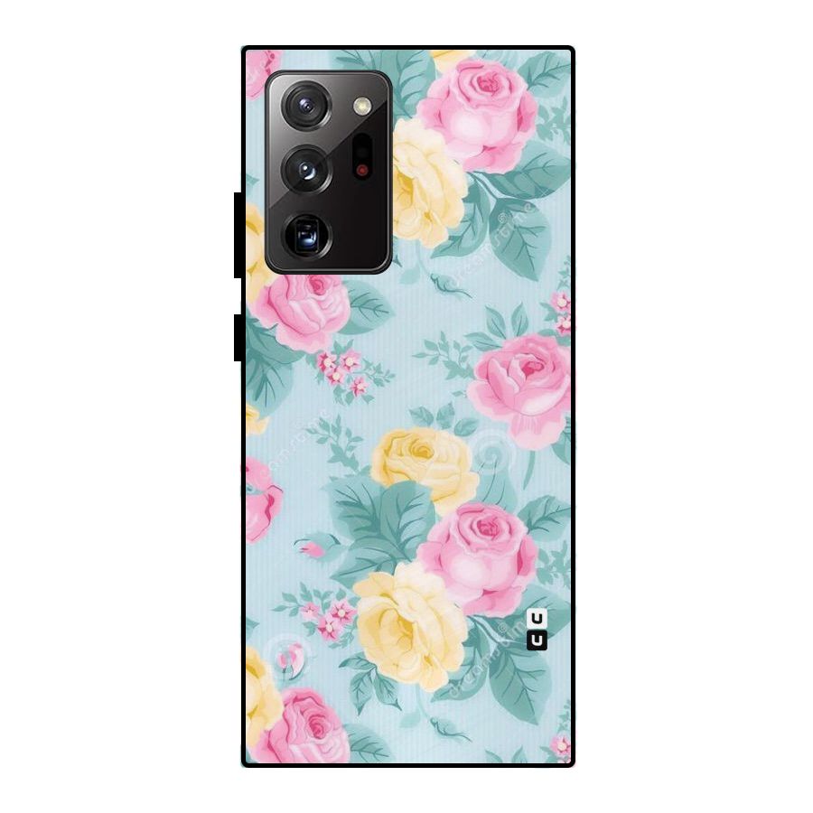 Vintage Pastels Metal Back Case for Galaxy Note 20 Ultra