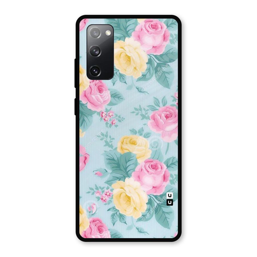 Vintage Pastels Metal Back Case for Galaxy S20 FE