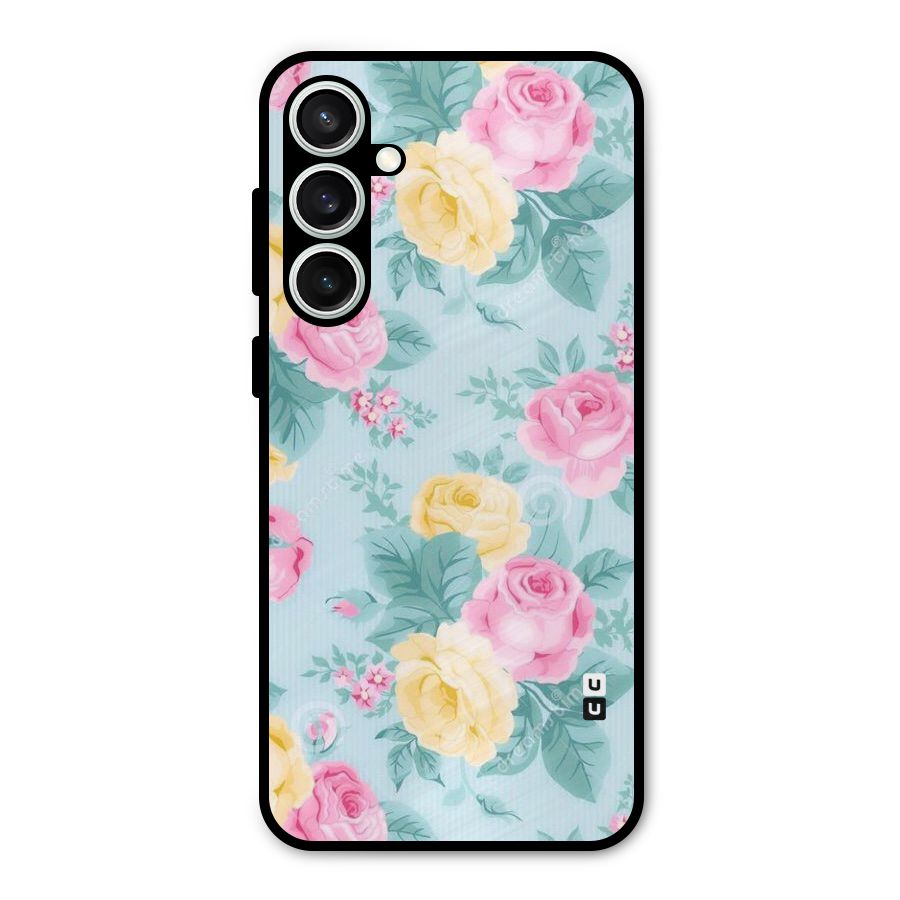 Vintage Pastels Metal Back Case for Galaxy S23 FE
