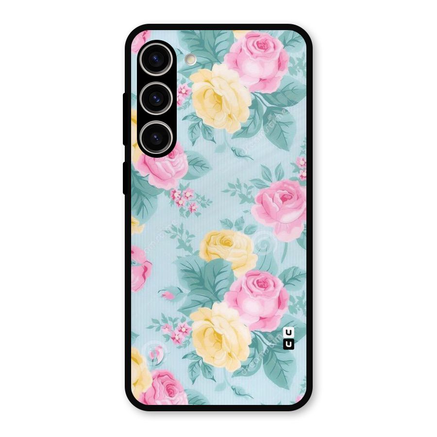 Vintage Pastels Metal Back Case for Galaxy S23 Plus