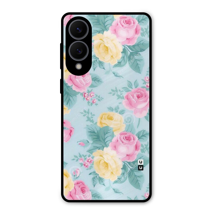 Vintage Pastels Metal Back Case for Galaxy S25 Edge