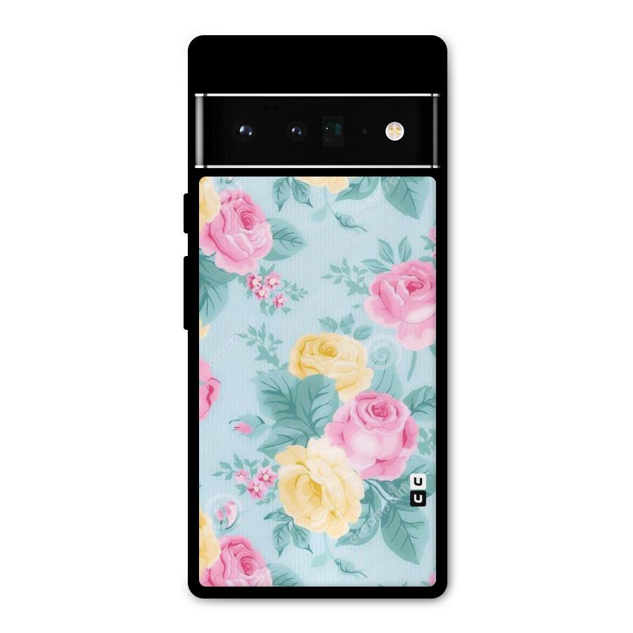 Vintage Pastels Metal Back Case for Google Pixel 6 Pro