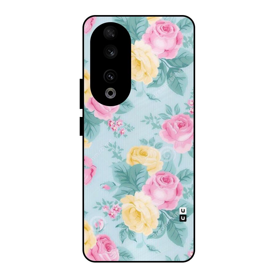 Vintage Pastels Metal Back Case for Honor 90