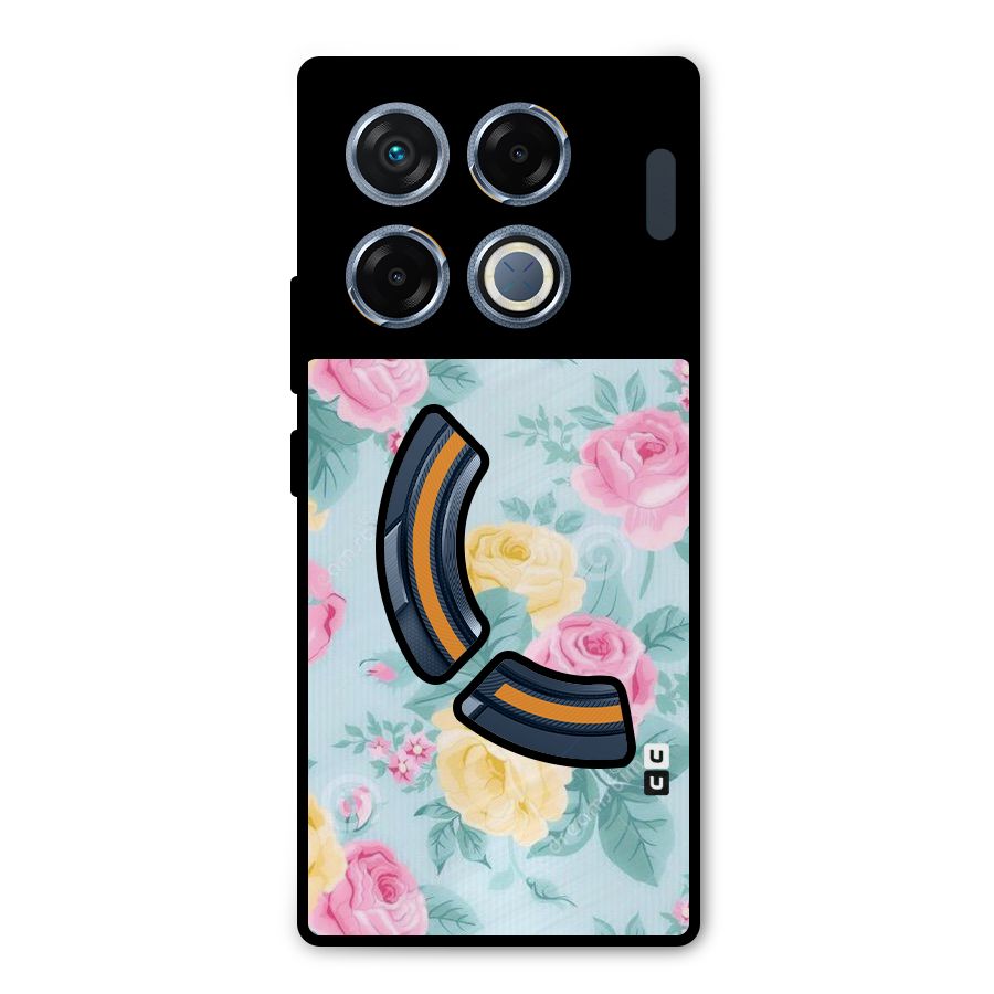 Vintage Pastels Metal Back Case for Infinix GT 20 Pro