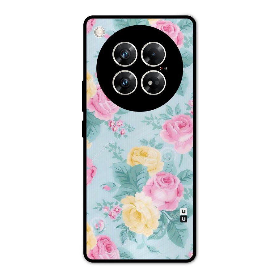 Vintage Pastels Metal Back Case for Infinix Zero 40 5G