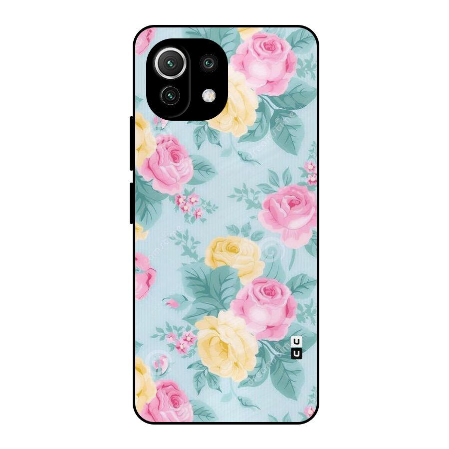 Vintage Pastels Metal Back Case for Mi 11 Lite NE 5G