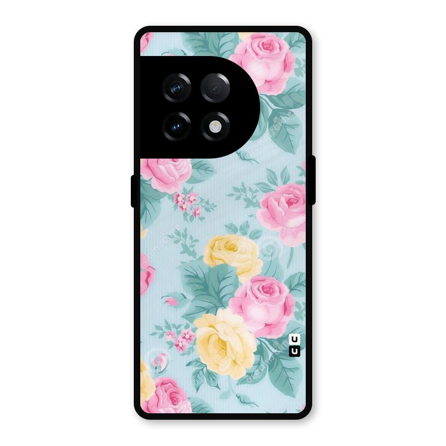 Vintage Pastels Metal Back Case for OnePlus 11R