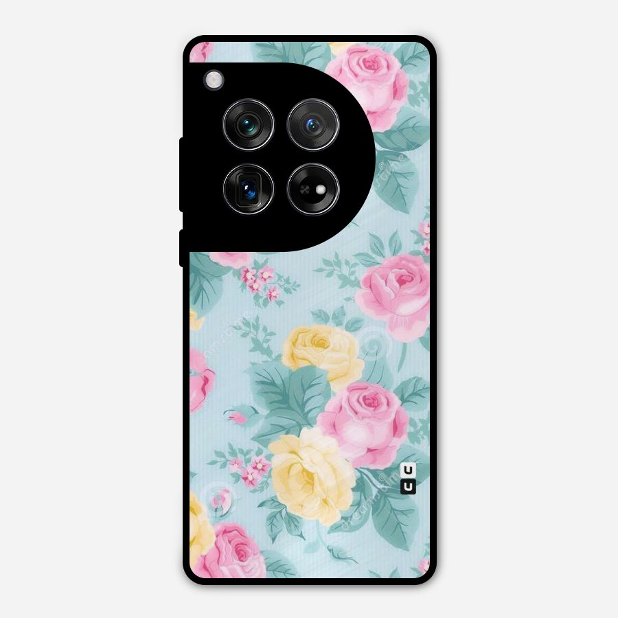 Vintage Pastels Metal Back Case for OnePlus 12