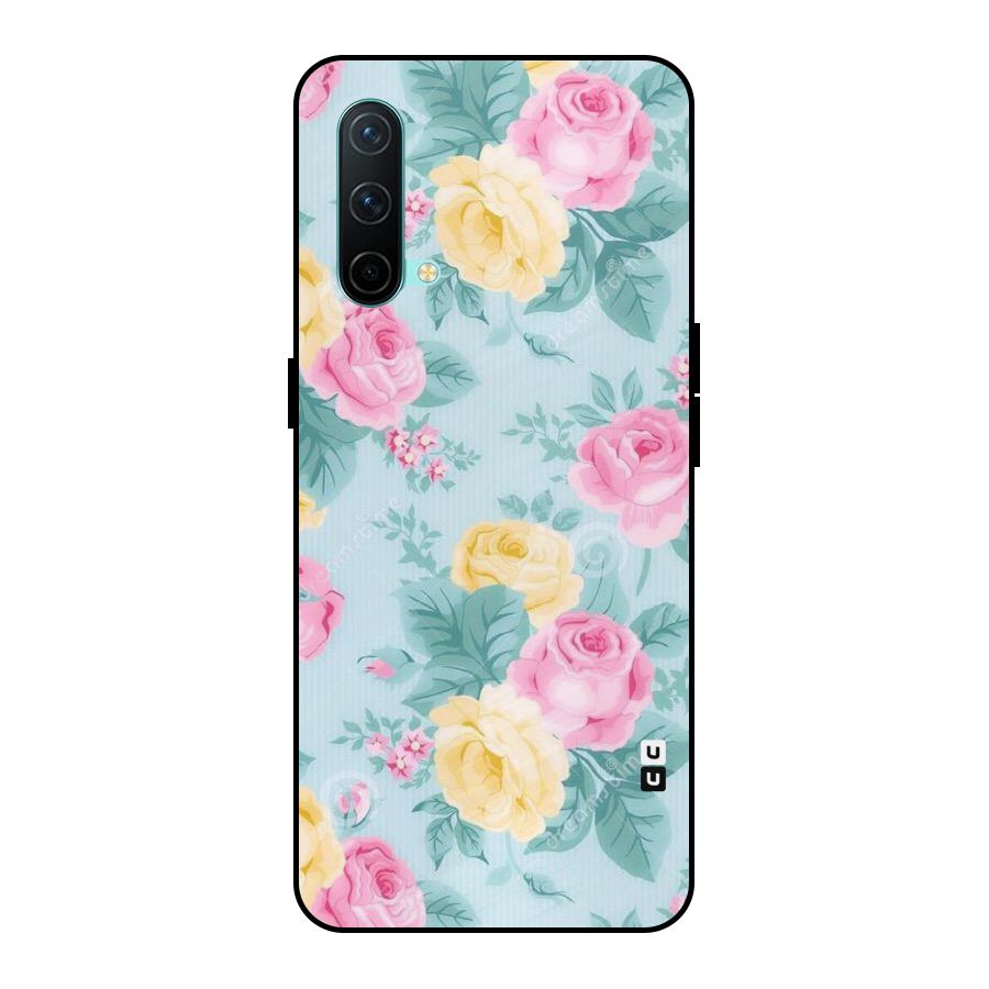 Vintage Pastels Metal Back Case for OnePlus Nord CE 5G