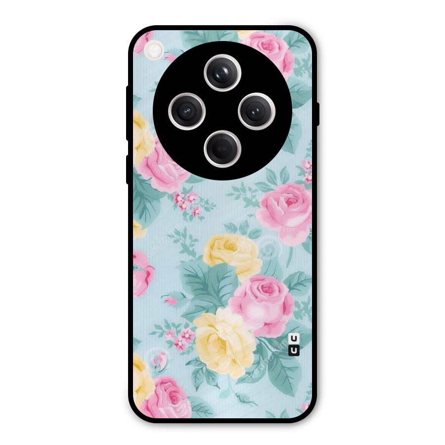 Vintage Pastels Metal Back Case for Oppo Find X8
