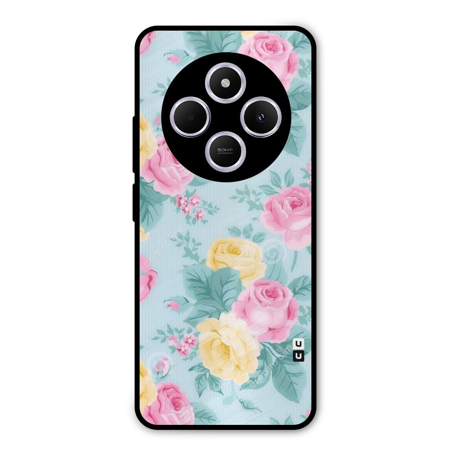 Vintage Pastels Metal Back Case for Poco C75 5G