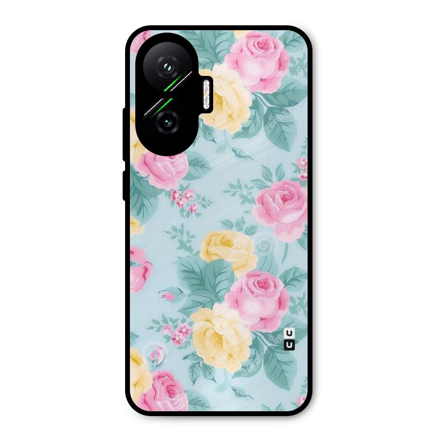 Vintage Pastels Metal Back Case for Poco F7