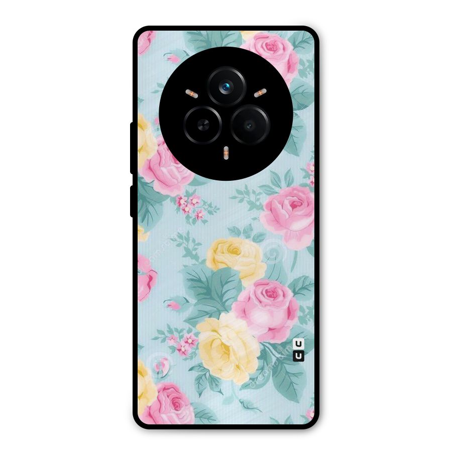 Vintage Pastels Metal Back Case for Realme 14 Pro
