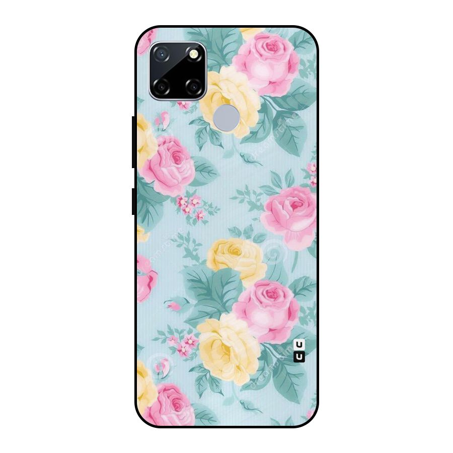 Vintage Pastels Metal Back Case for Realme Narzo 30A