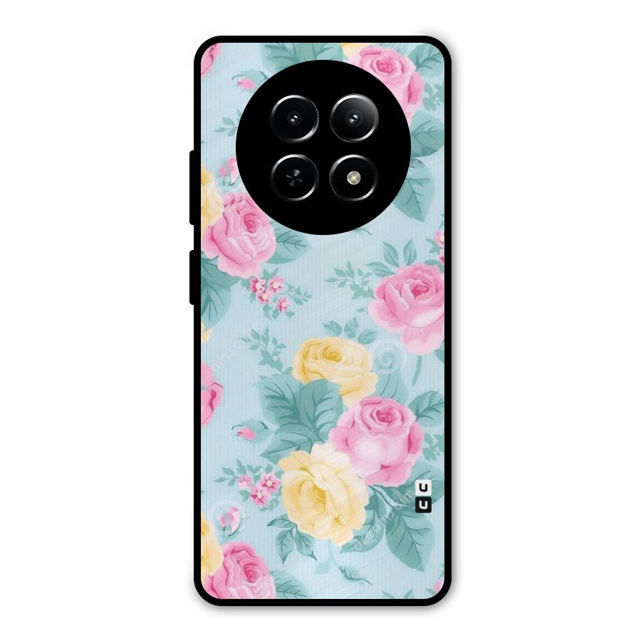 Vintage Pastels Metal Back Case for Realme Narzo 70x 5G