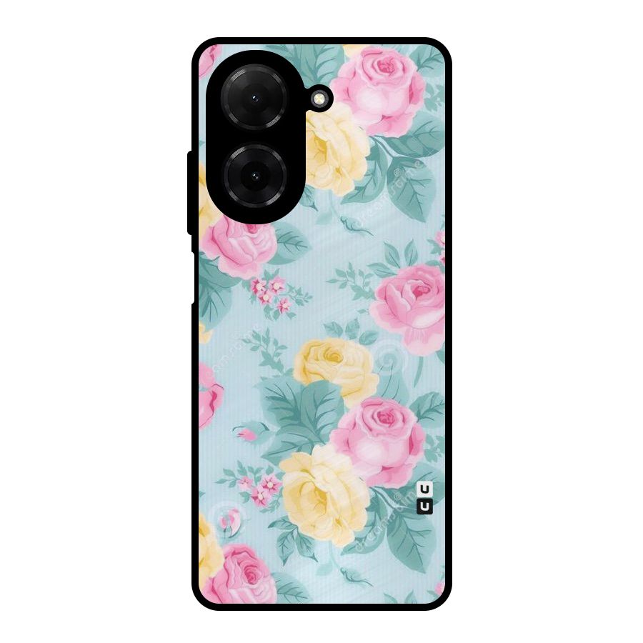 Vintage Pastels Metal Back Case for Redmi A5 4G