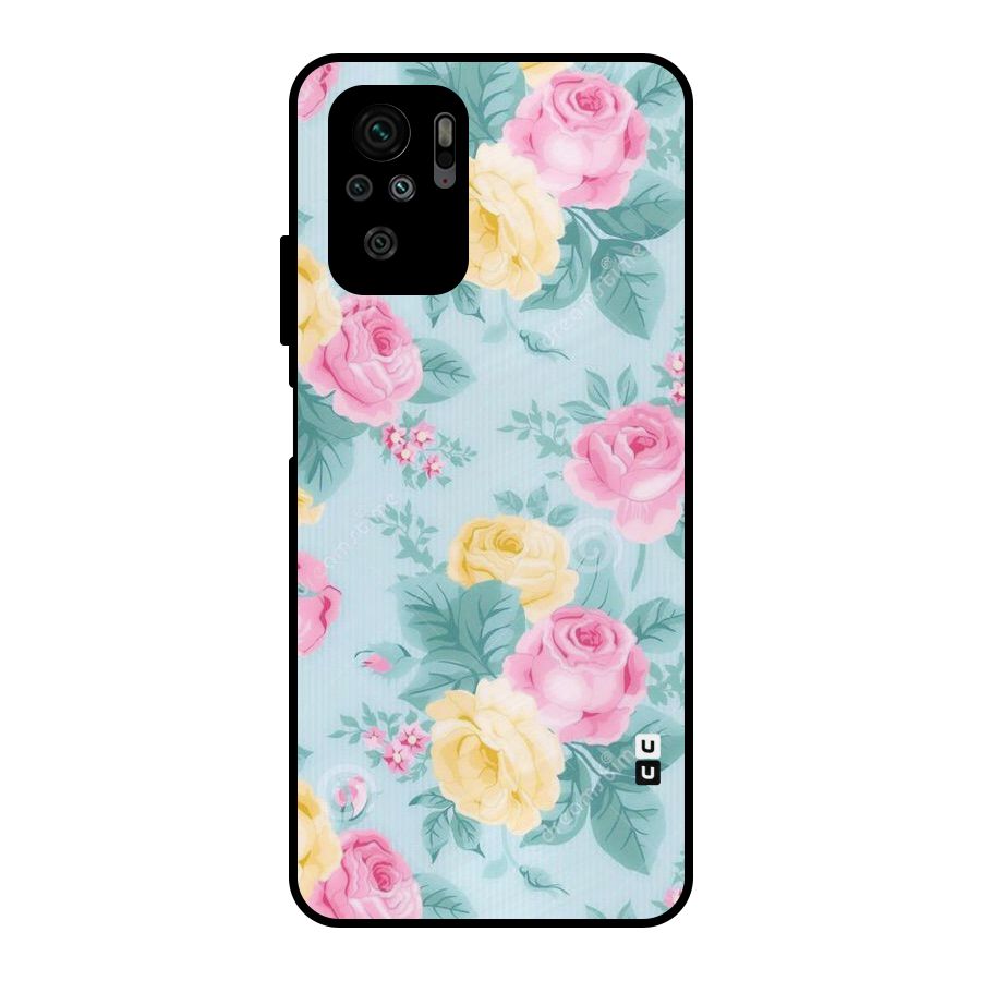Vintage Pastels Metal Back Case for Redmi Note 10S