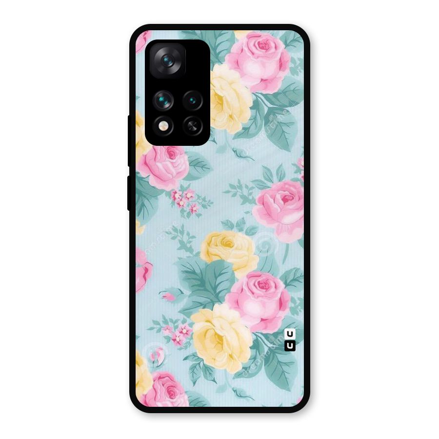 Vintage Pastels Metal Back Case for Xiaomi 11i Hypercharge 5G