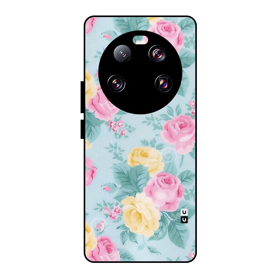 Vintage Pastels Metal Back Case for Xiaomi 13 Ultra