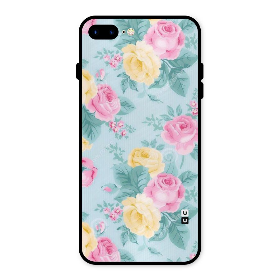 Vintage Pastels Metal Back Case for iPhone 7 Plus