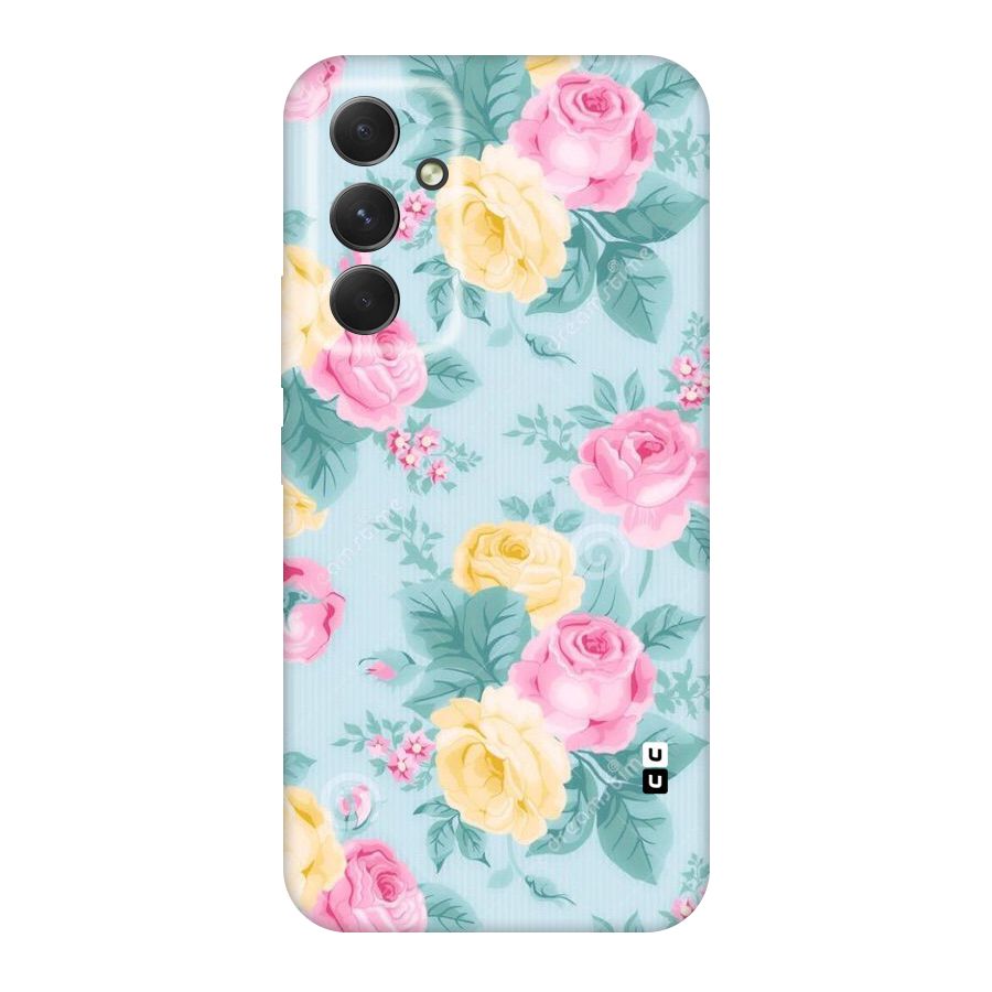 Vintage Pastels Original Polycarbonate Back Case for Galaxy A54