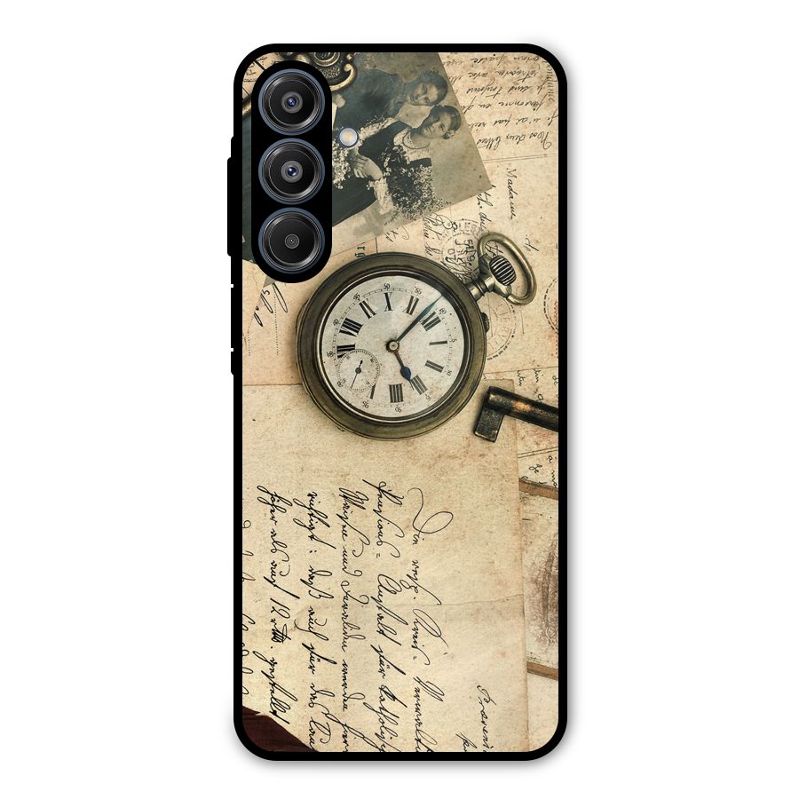 Vintage Post Cards Metal Back Case for Galaxy A16 5G