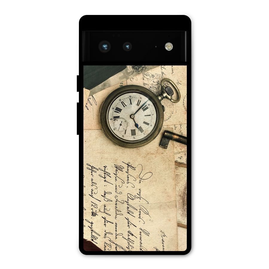 Vintage Post Cards Metal Back Case for Google Pixel 6
