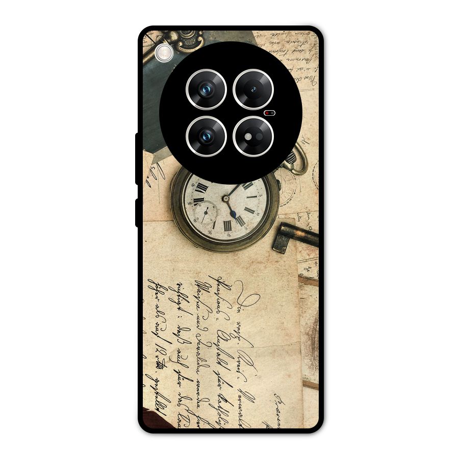 Vintage Post Cards Metal Back Case for Infinix Zero 40 5G