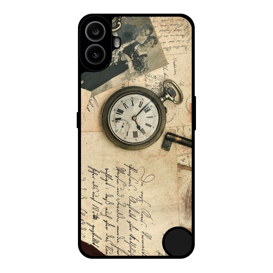Vintage Post Cards Metal Back Case for Nothing CMF Phone 1