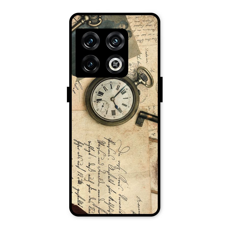Vintage Post Cards Metal Back Case for OnePlus 10 Pro 5G