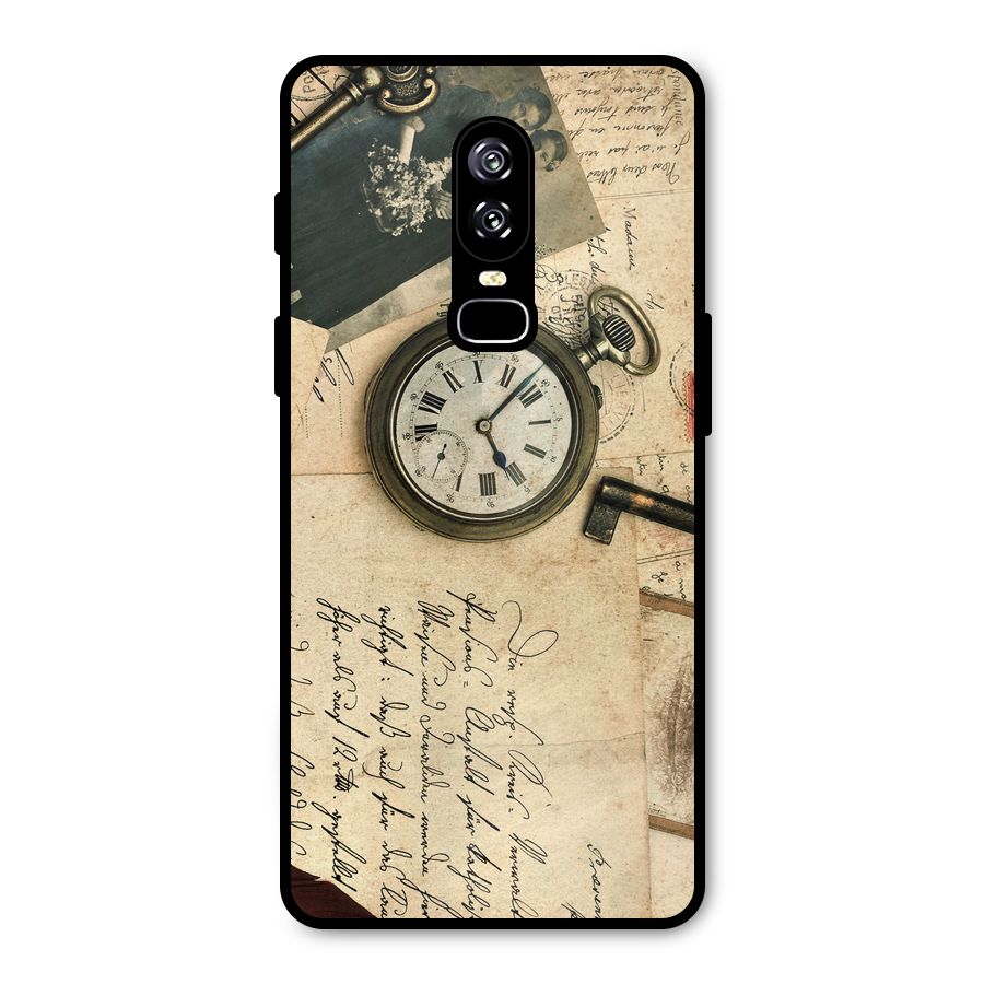 Vintage Post Cards Metal Back Case for OnePlus 6