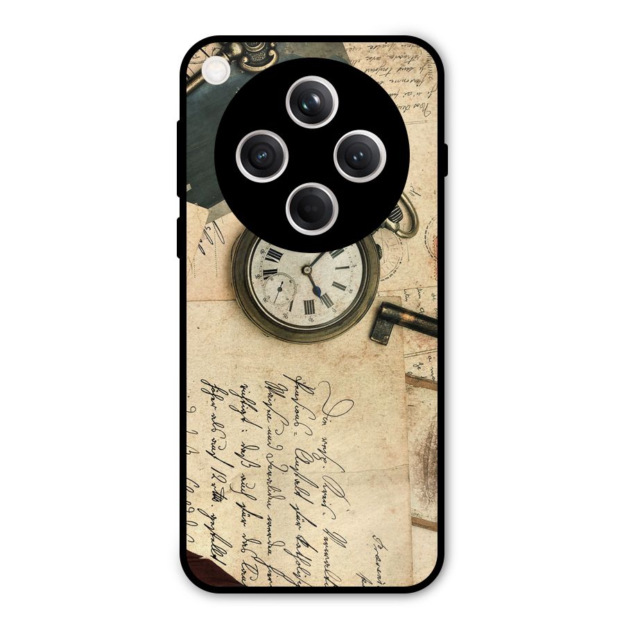 Vintage Post Cards Metal Back Case for Oppo Find X8