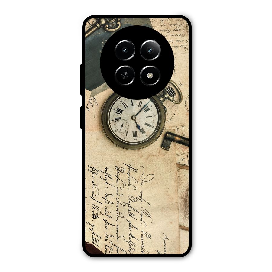 Vintage Post Cards Metal Back Case for Realme Narzo N65