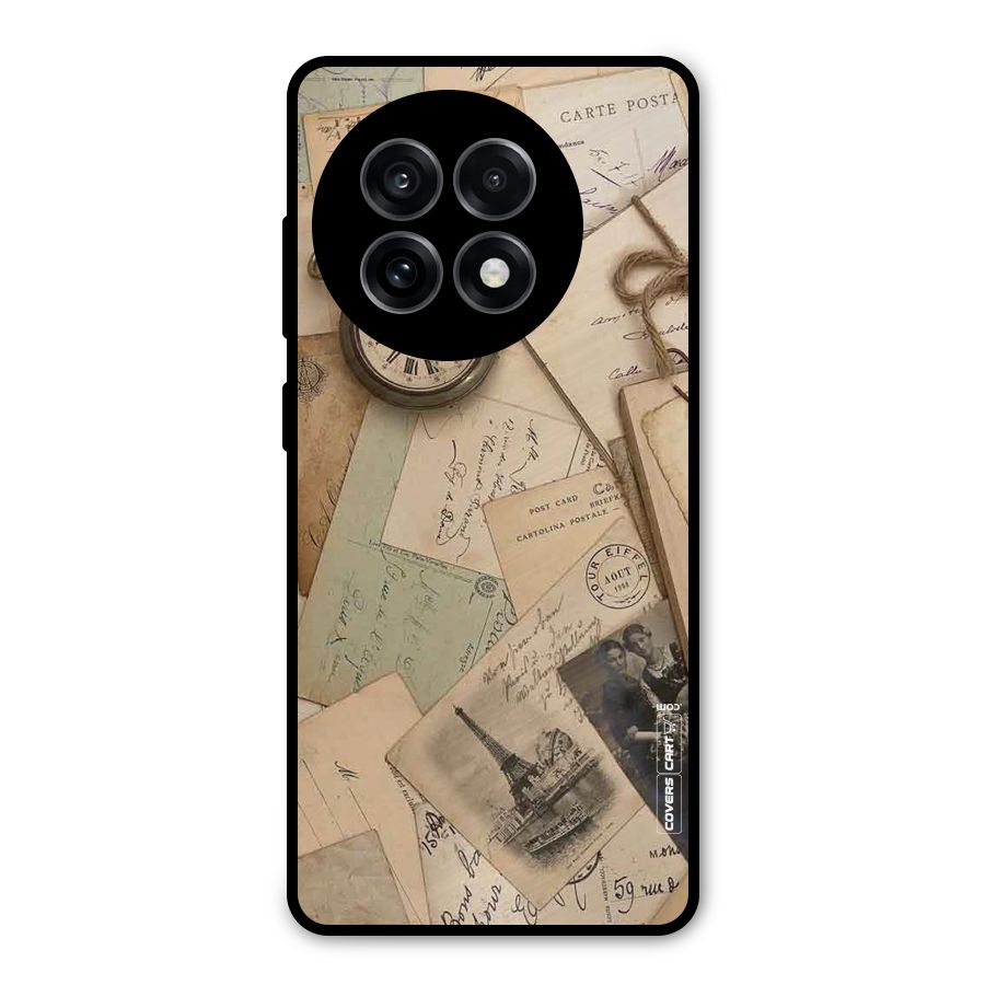 Vintage Postcards Metal Back Case for OnePlus 13R