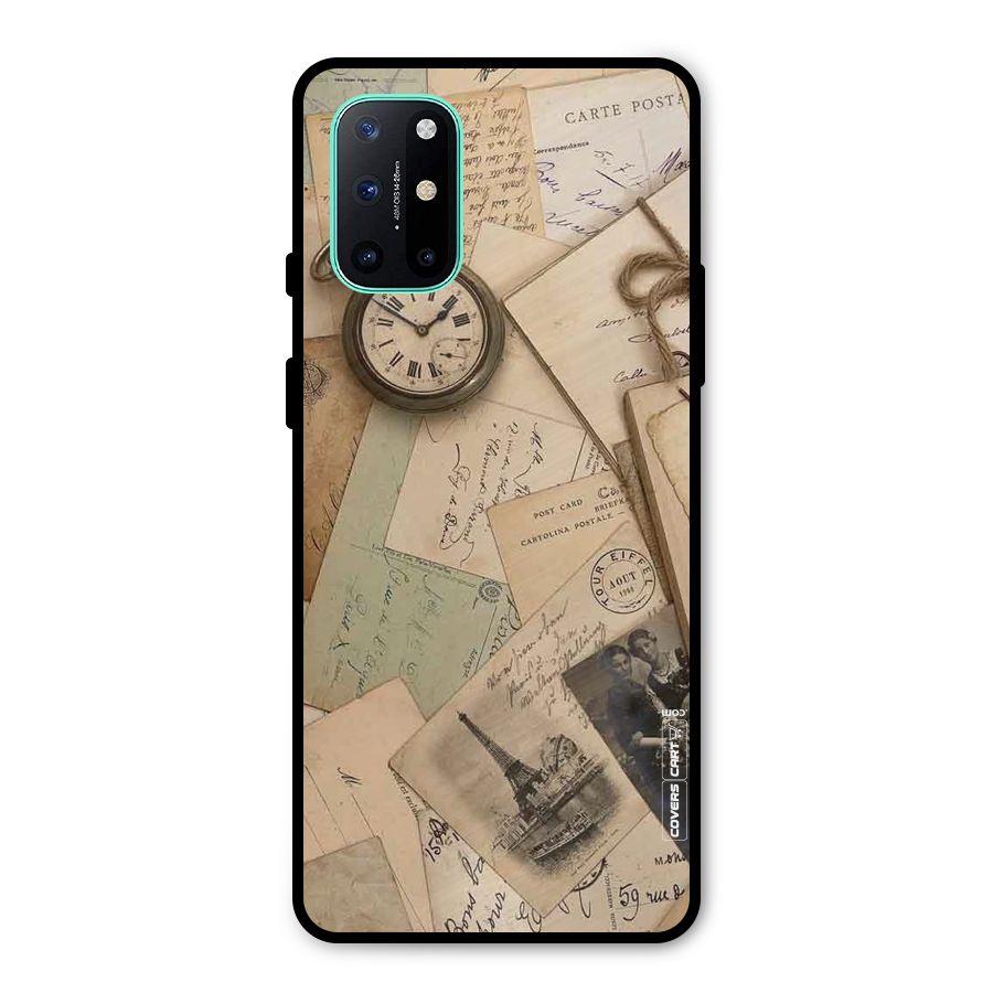Vintage Postcards Metal Back Case for OnePlus 8T