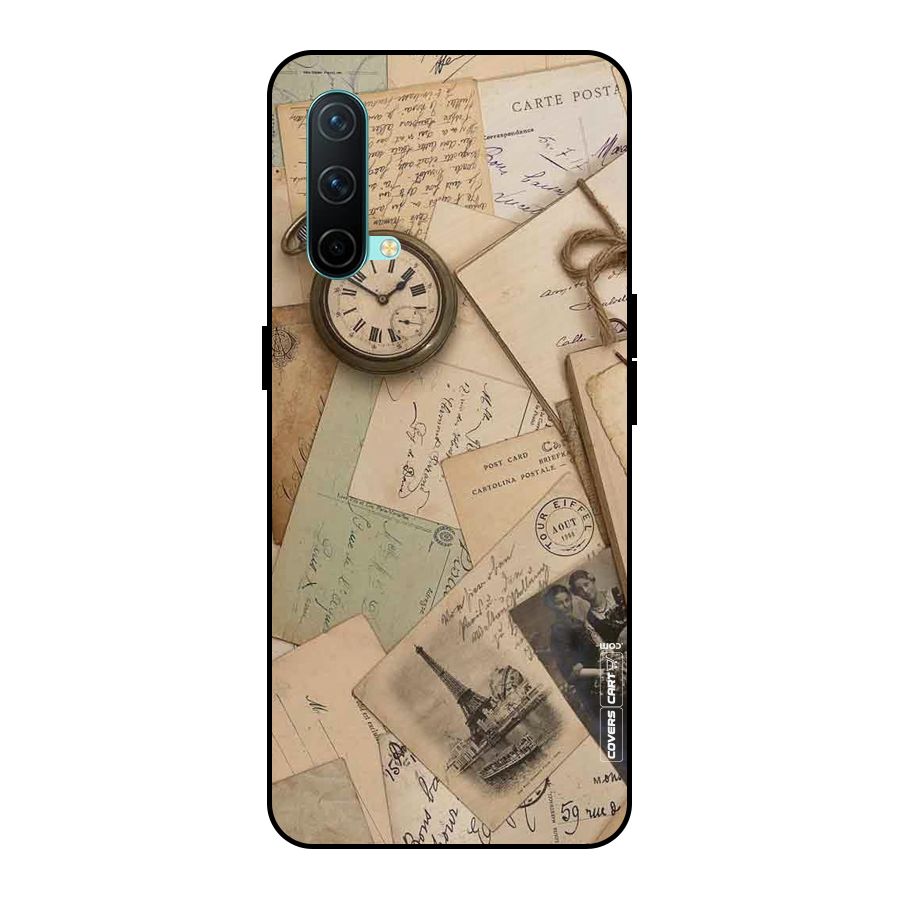 Vintage Postcards Metal Back Case for OnePlus Nord CE 5G