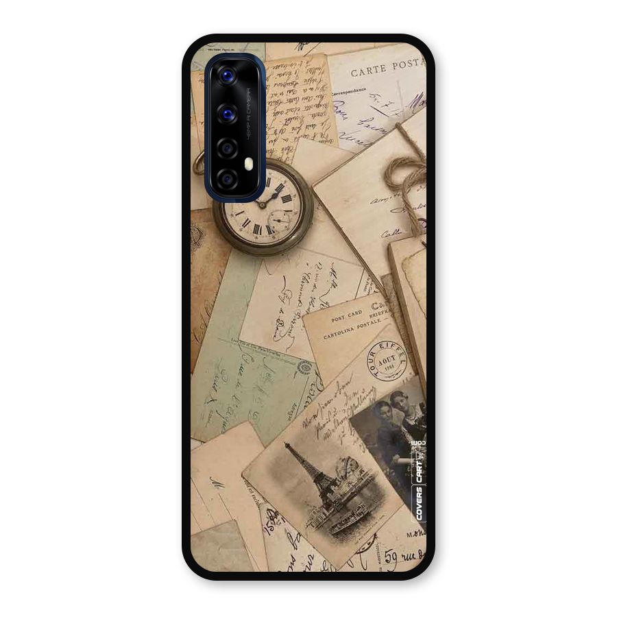 Vintage Postcards Metal Back Case for Realme Narzo 20 Pro
