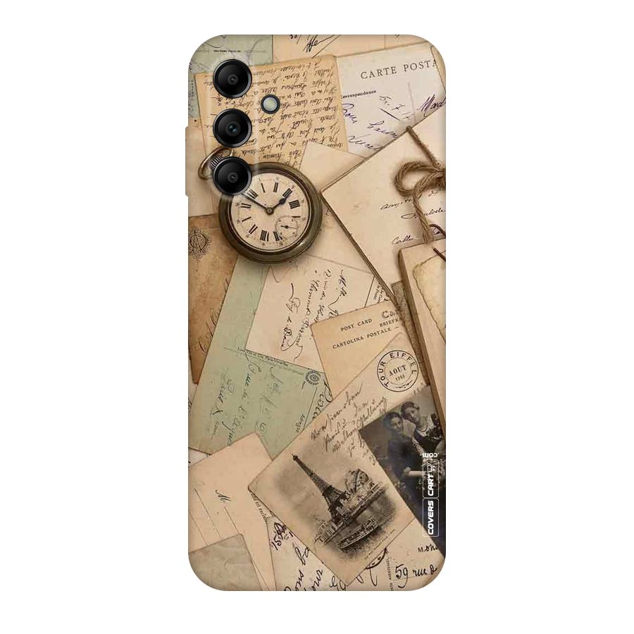 Vintage Postcards Original Polycarbonate Back Case for Galaxy A14 5G