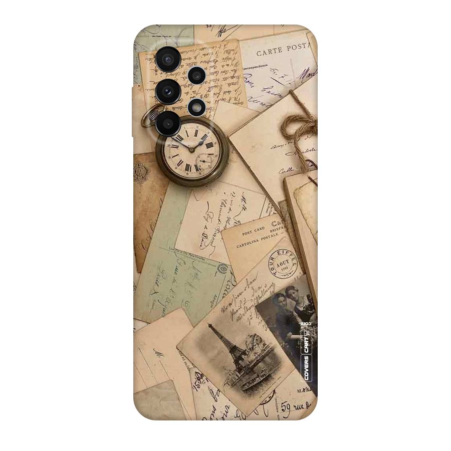 Vintage Postcards Original Polycarbonate Back Case for Galaxy A23