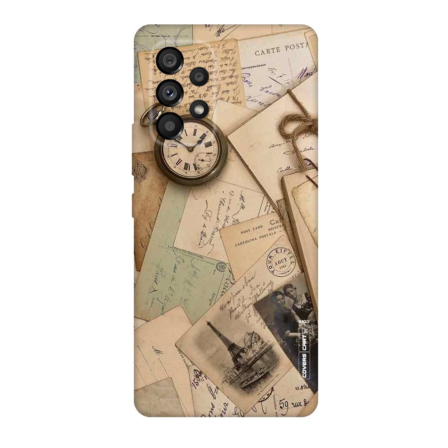 Vintage Postcards Original Polycarbonate Back Case for Galaxy A53 5G