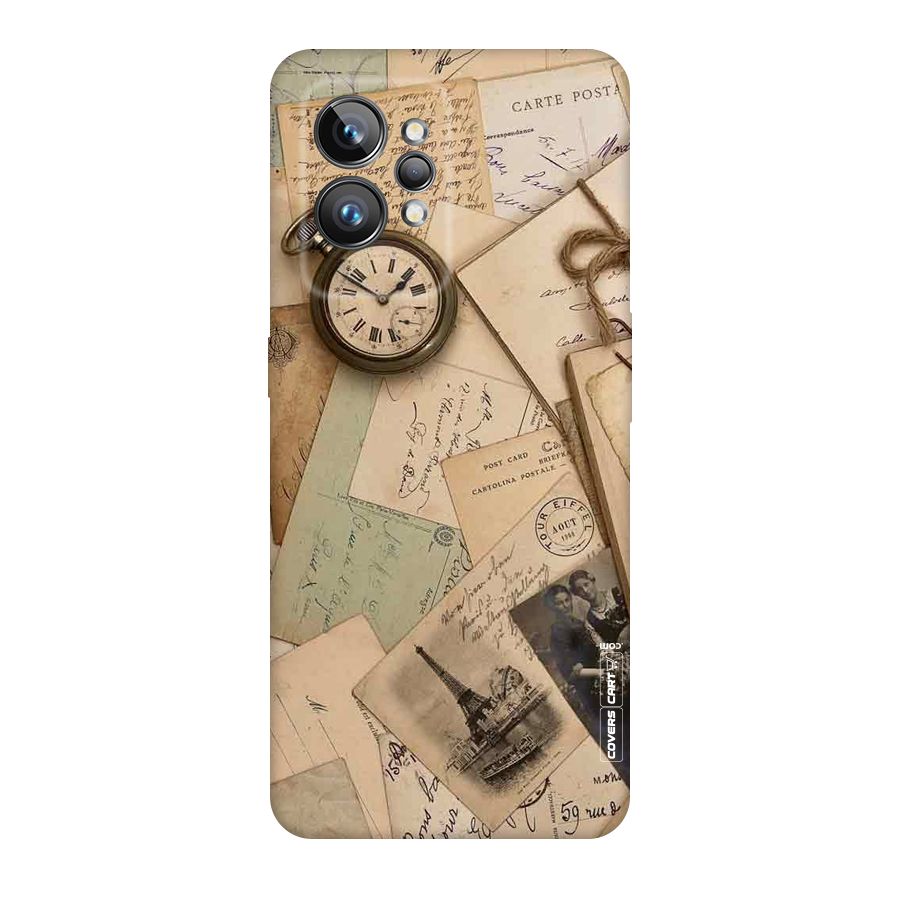 Vintage Postcards Original Polycarbonate Back Case for Realme GT2 Pro