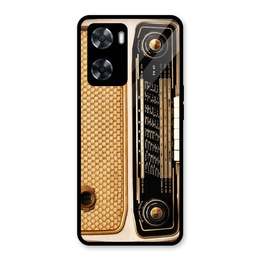Vintage Radio Glass Back Case for OnePlus Nord N20 SE