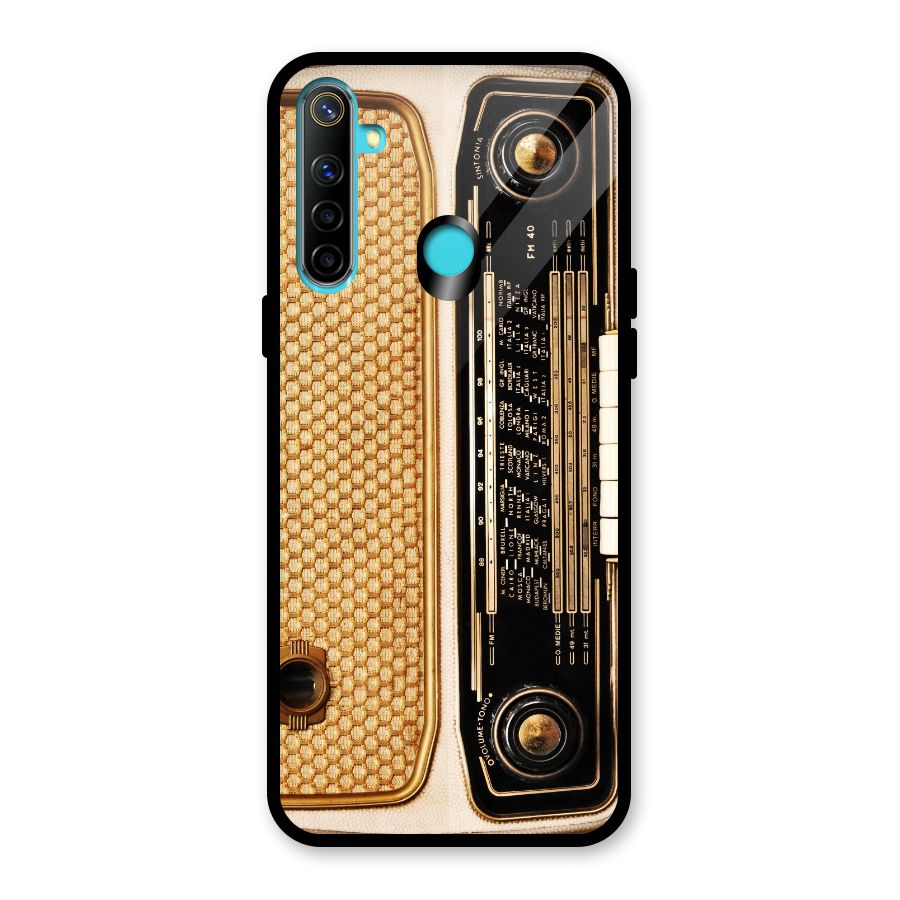 Vintage Radio Glass Back Case for Realme 5