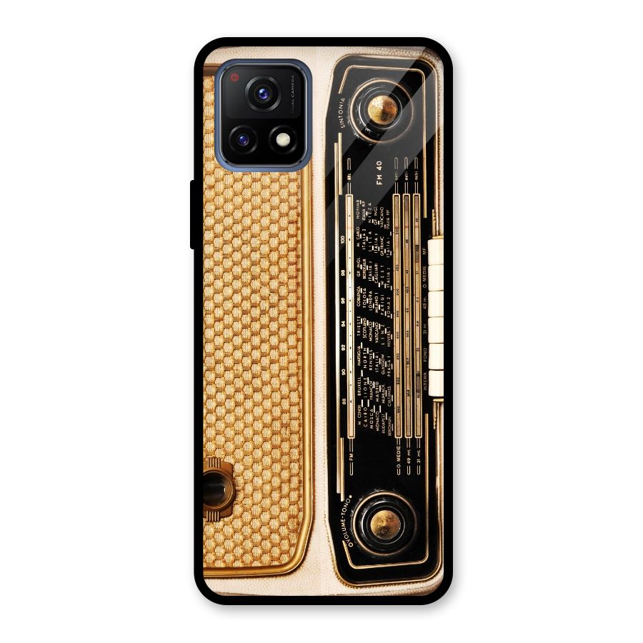 Vintage Radio Glass Back Case for Vivo Y72 5G