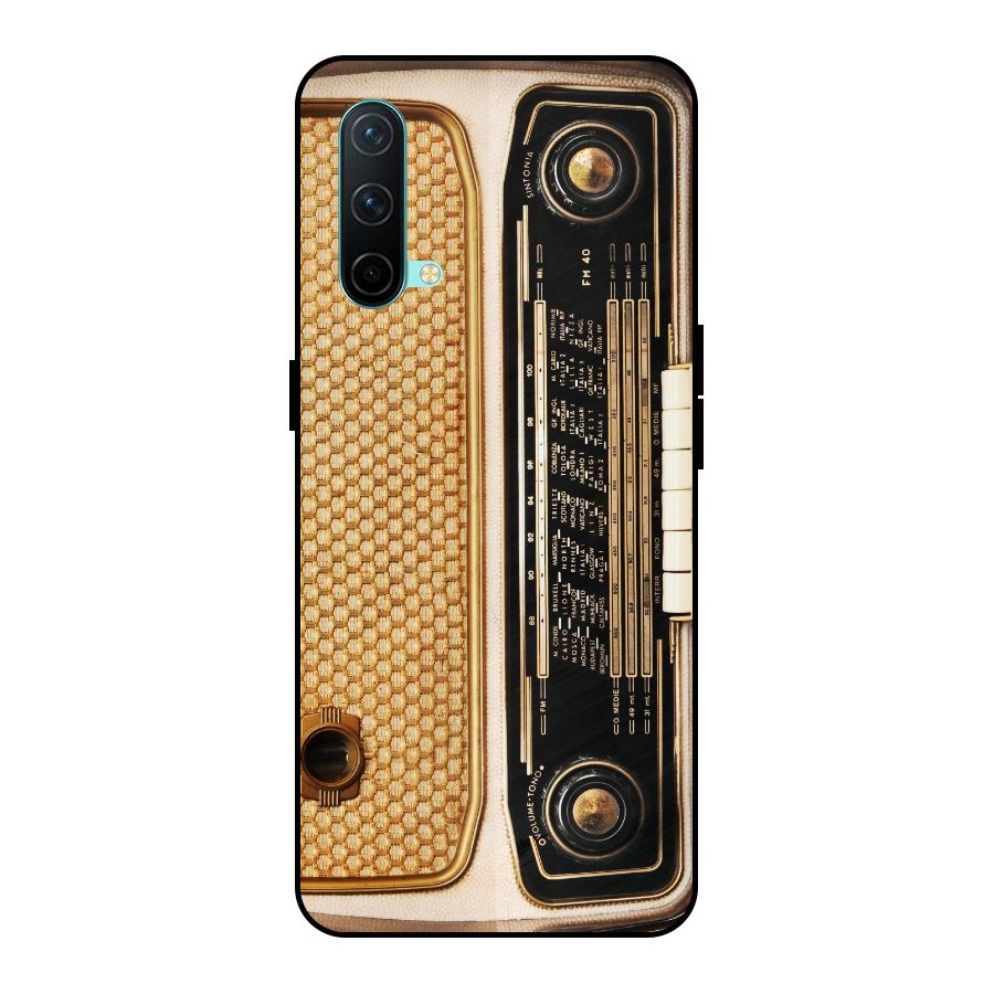 Vintage Radio Metal Back Case for OnePlus Nord CE 5G