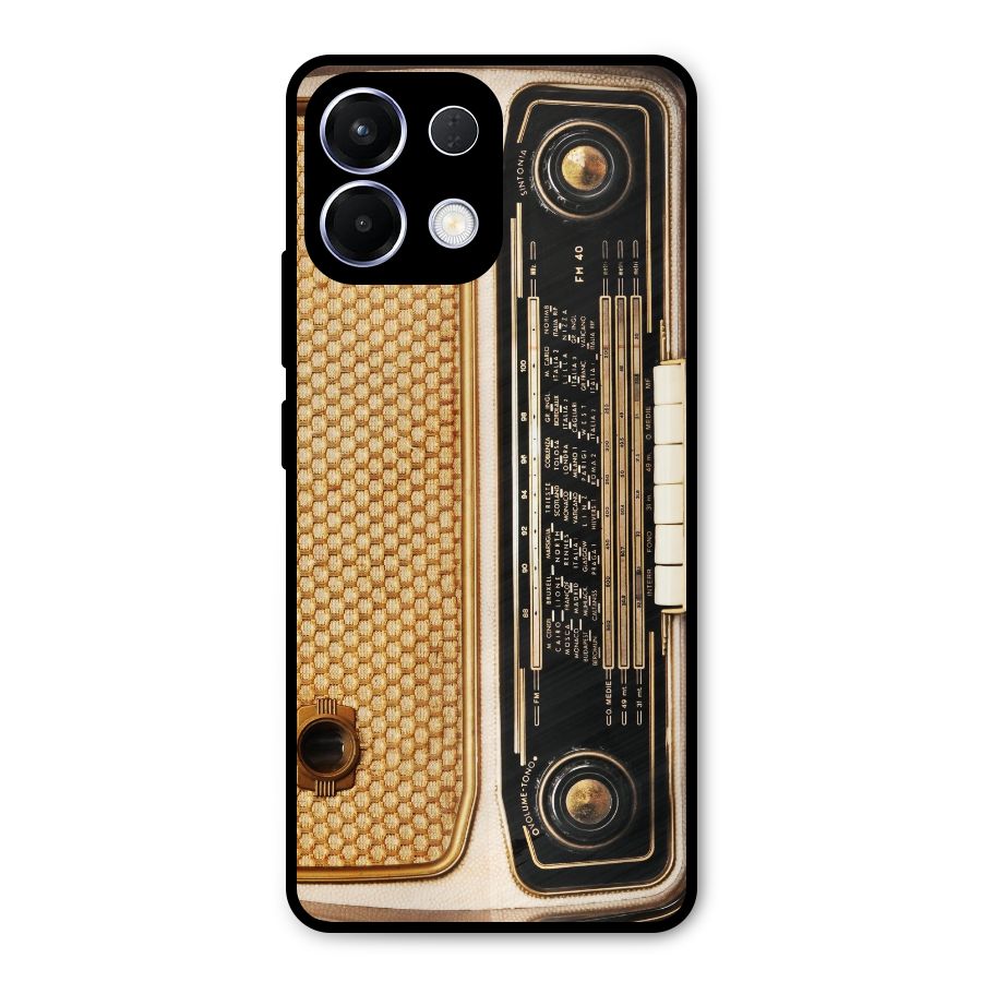 Vintage Radio Metal Back Case for Oppo K13