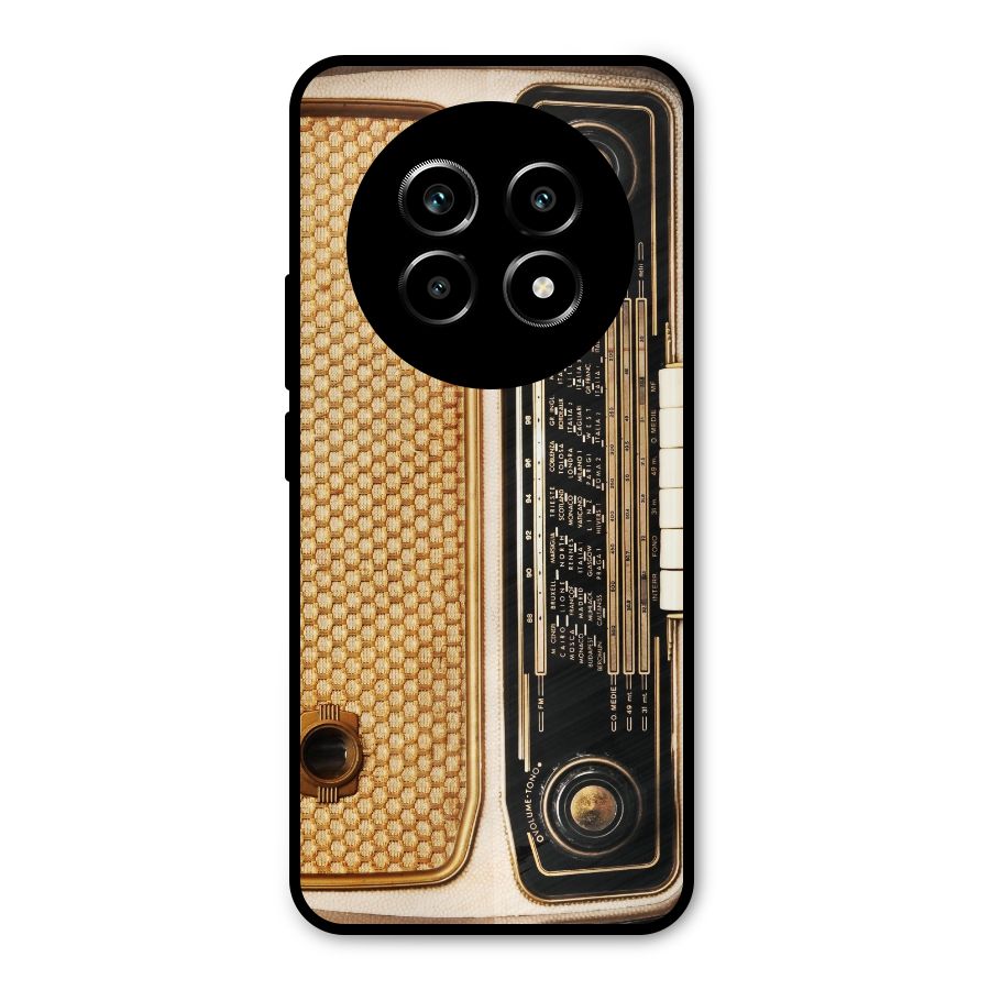 Vintage Radio Metal Back Case for Realme 13 Pro