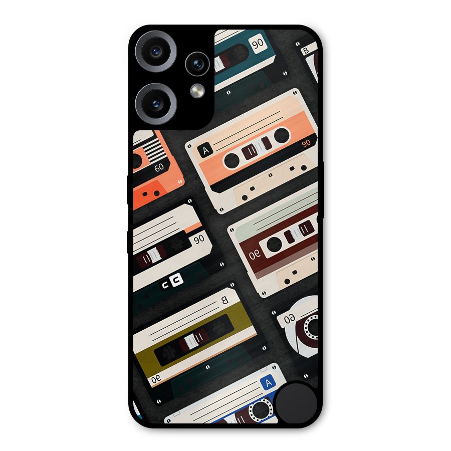 Vintage Retro Cassettes Metal Back Case for Nothing CMF Phone 2 Pro