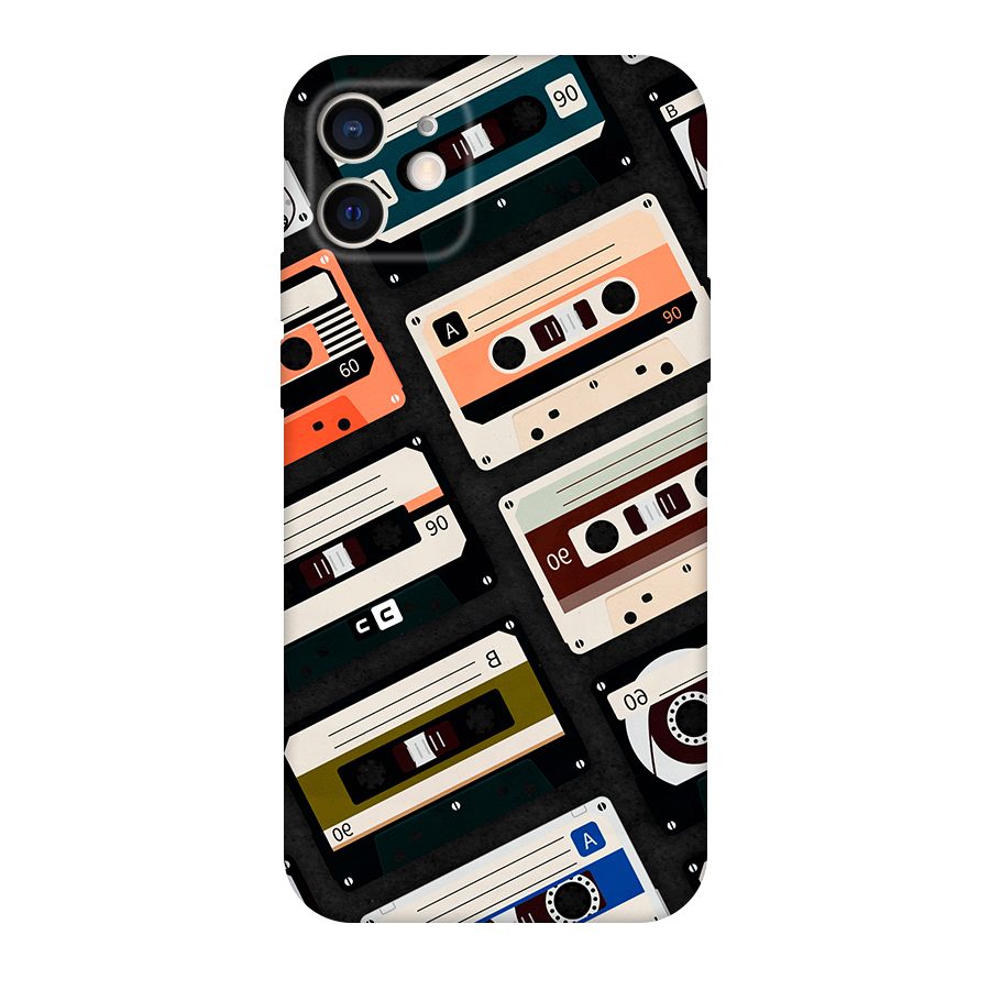 Vintage Retro Cassettes Original Polycarbonate Back Case for iPhone 12